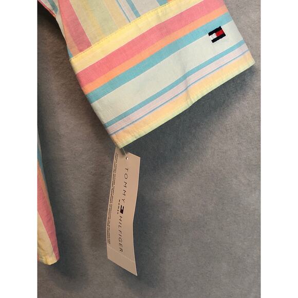 Tommy Hilfiger Stripe Top Women's Size 16 Cotton NEW - Picture 3 of 6